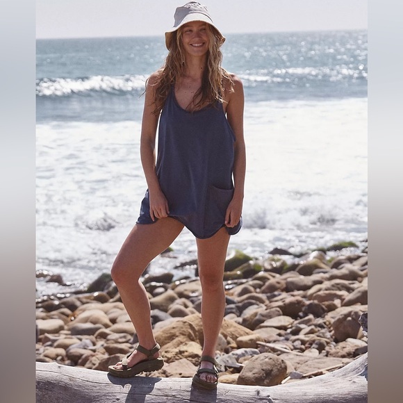 Free People Hot Shot Mini Dress 🩵 - Picture 9 of 13